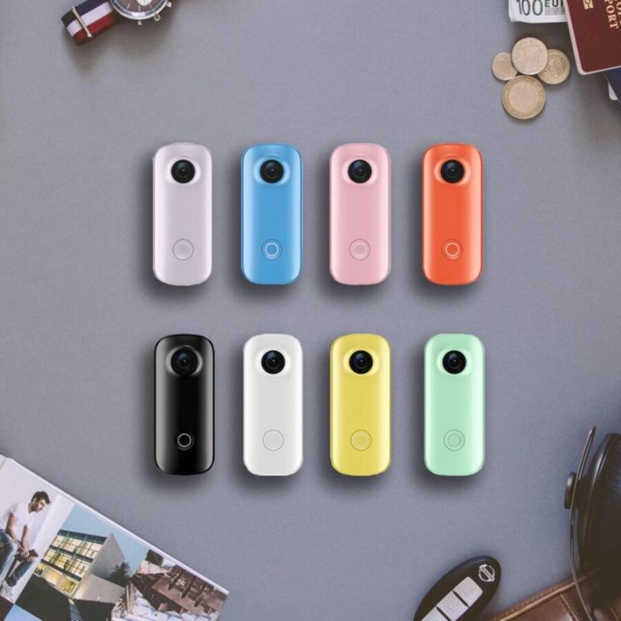 SJCAM C100 Full HD Mini Aksiyon Kamerası Mavi - 2