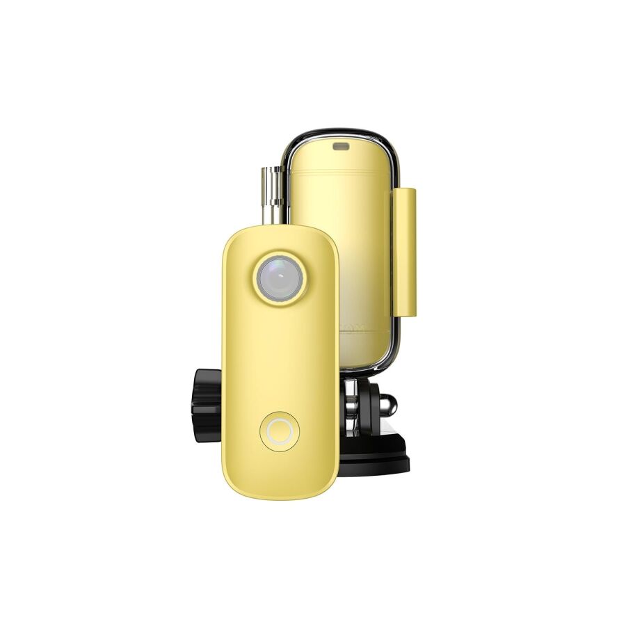 SJCAM C100 Full HD Mini Aksiyon Kamerası Sarı - 6
