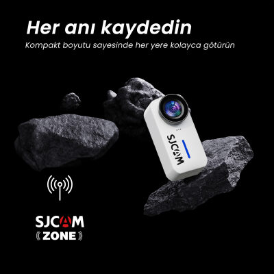 SJCAM C110+ Plus Mini Aksiyon Kamerası Siyah - 7