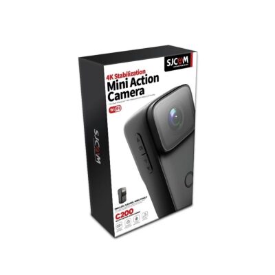 SJCAM C200 4K Mini Aksiyon Kamerası Beyaz - 7