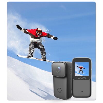 SJCAM C200 4K Mini Aksiyon Kamerası Siyah - 7