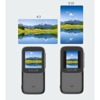 SJCAM C200 4K Mini Aksiyon Kamerası Siyah - 6