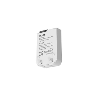 SJCAM C300 & C300 Pocket Uyumlu 1000mAh Batarya Beyaz - 2
