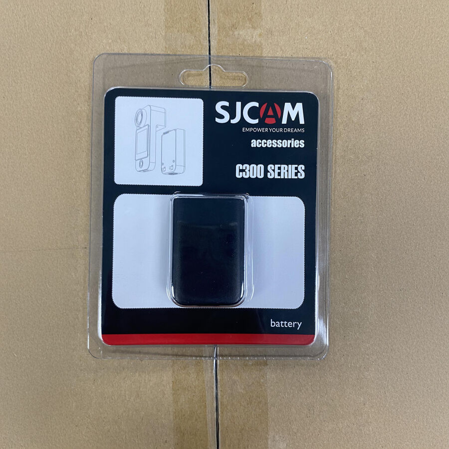 SJCAM C300 & C300 Pocket Uyumlu 1000mAh Batarya Siyah - 6
