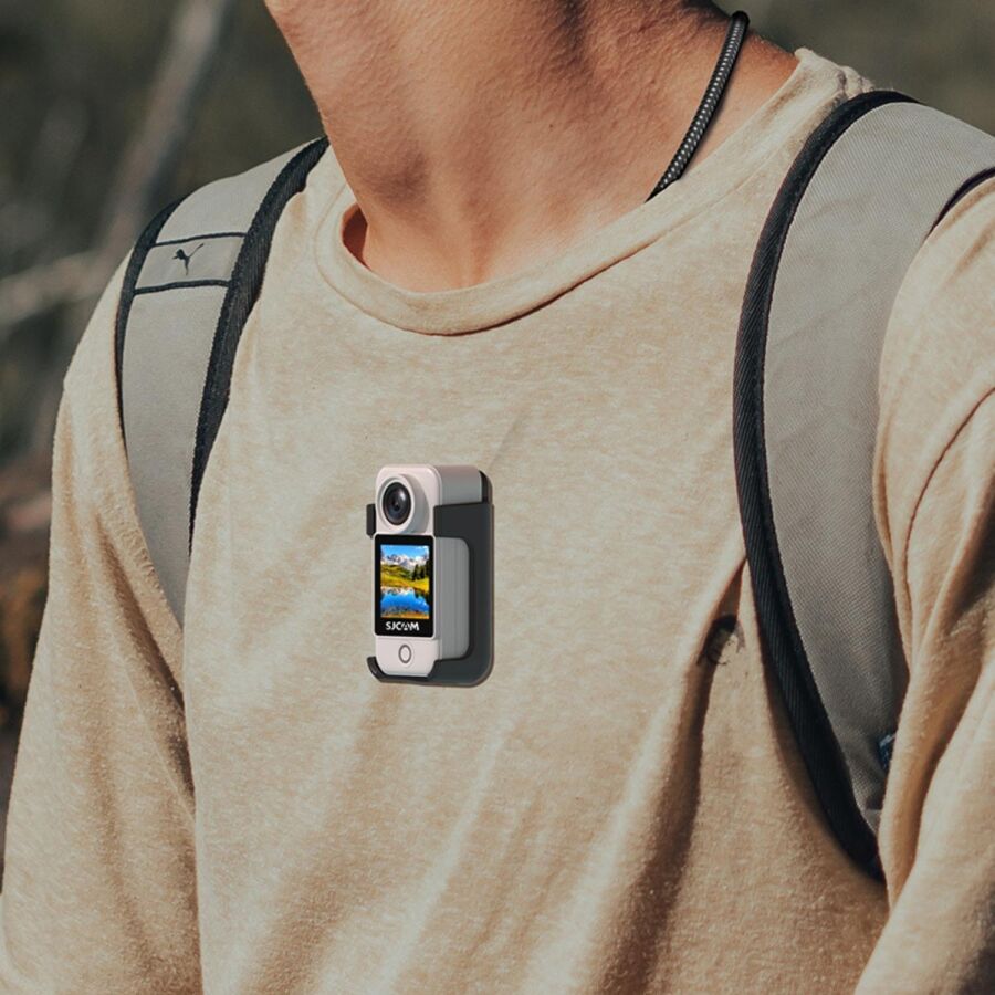 SJCAM C300 Serisi Aksiyon Kamerası Uyumlu Ayarlanabilir Manyetik Boyun Askısı - 8