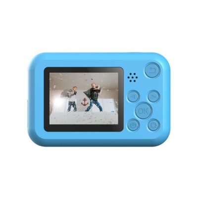 SJCAM FunCam Çocuklar için Fotoğraf Makinesi ve Kamera Aslan Desenli Mavi - 2