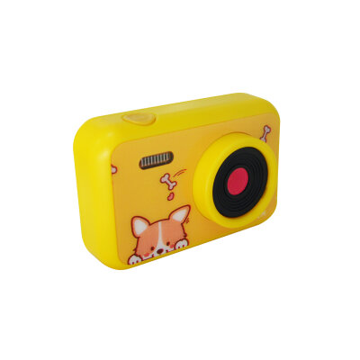 SJCAM FunCam Çocuklar için Fotoğraf Makinesi ve Kamera Köpek Desenli Sarı - 5