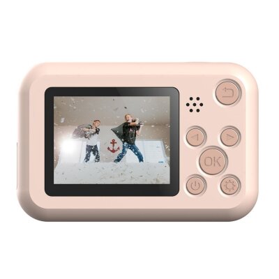 SJCAM FunCam Çocuklar için Fotoğraf Makinesi ve Kamera Pembe - 2