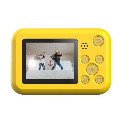 SJCAM FunCam Çocuklar için Fotoğraf Makinesi ve Kamera Sarı - 2