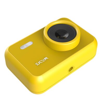 SJCAM FunCam Çocuklar için Fotoğraf Makinesi ve Kamera Sarı - 5