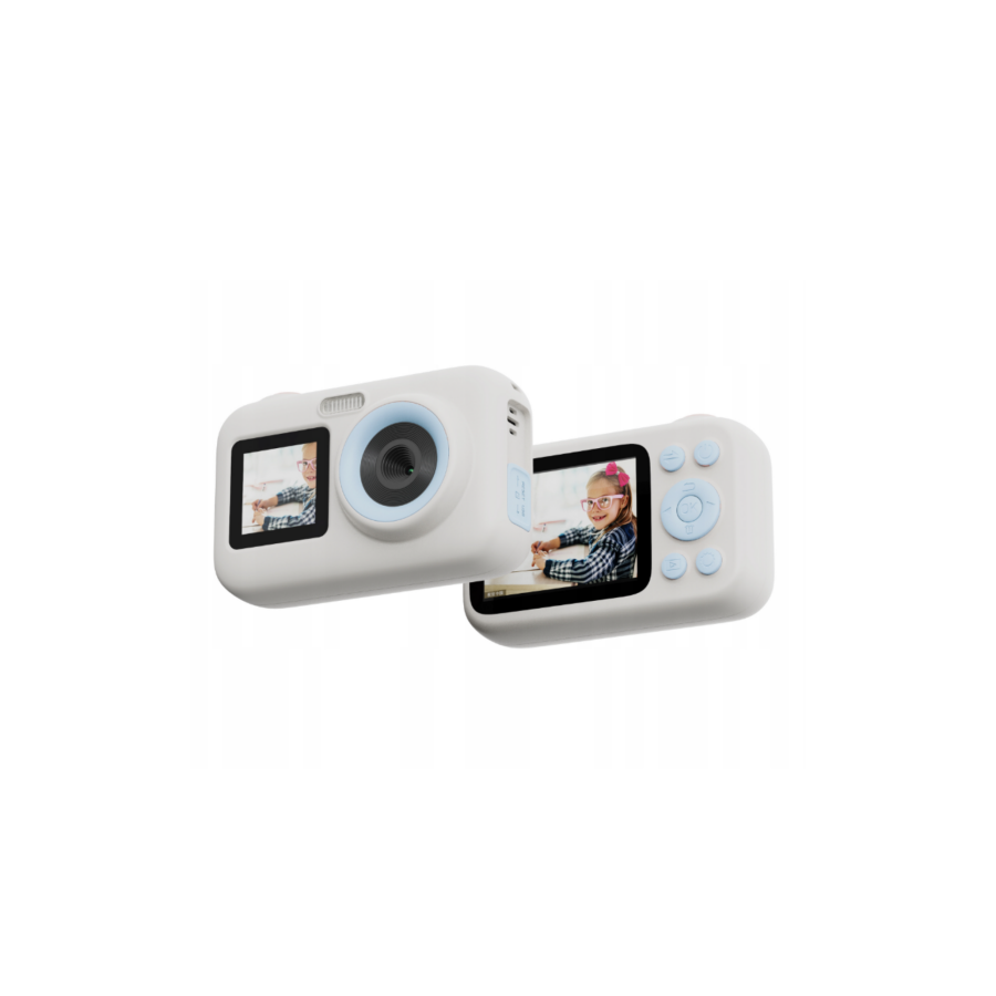 SJCAM Funcam+ Dual Screen 44MP Çocuk Kamerası Beyaz - 7