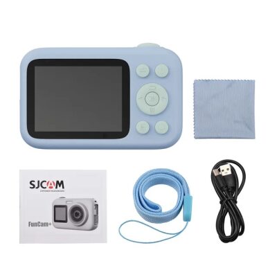 SJCAM Funcam+ Dual Screen 44MP Çocuk Kamerası Mavi - 8