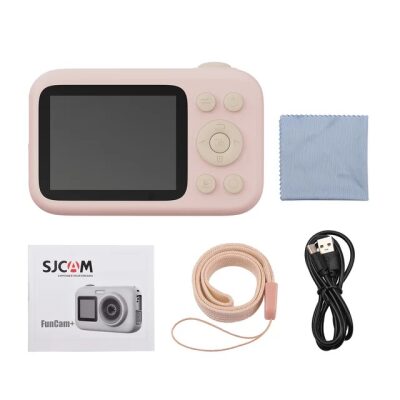 SJCAM Funcam+ Dual Screen 44MP Çocuk Kamerası Pembe - 8