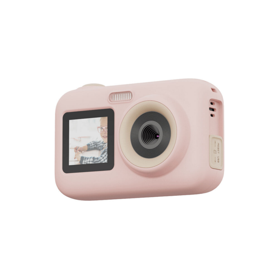 SJCAM Funcam+ Dual Screen 44MP Çocuk Kamerası Pembe - 1