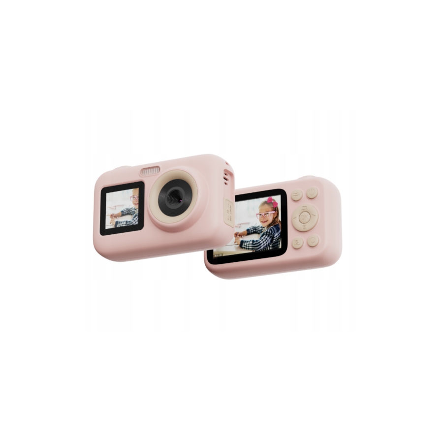 SJCAM Funcam+ Dual Screen 44MP Çocuk Kamerası Pembe - 7