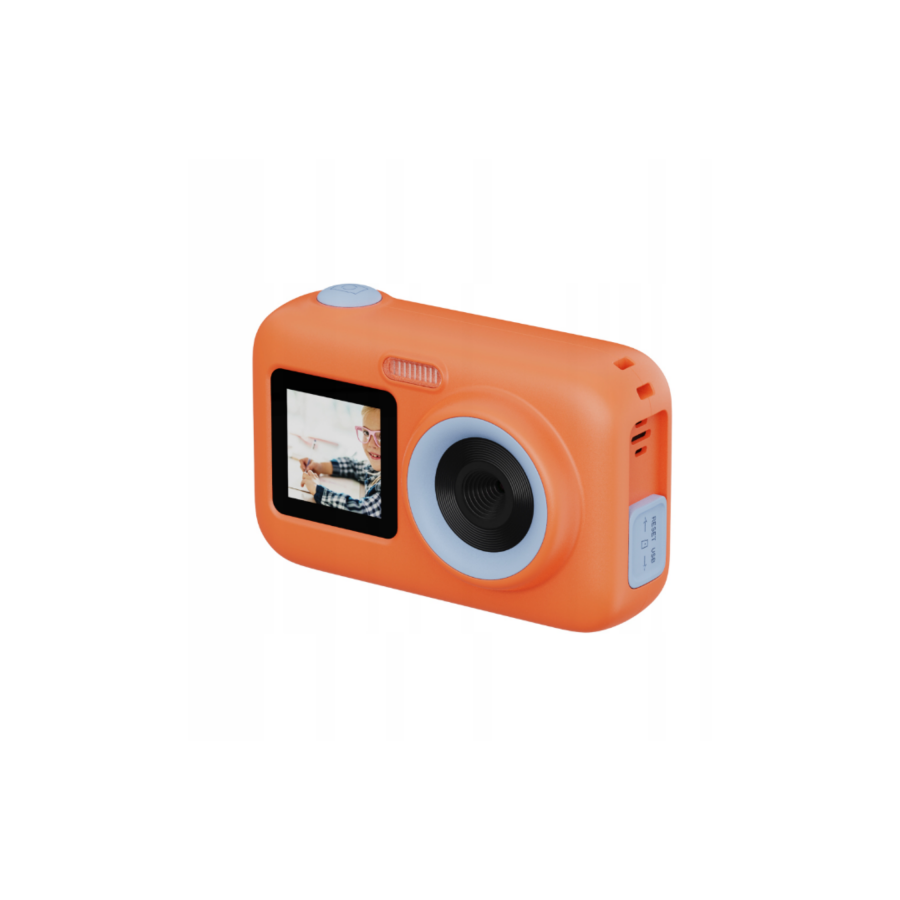 SJCAM Funcam+ Dual Screen 44MP Çocuk Kamerası Turuncu - 1