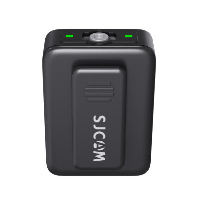 SJCAM M1 Profesyonel Kablosuz Yaka Mikrofonu (1TX  + 1 RX) 100dB Tek Vericili Gürültü Engelleyici (SNR) LCD Ekran - 8