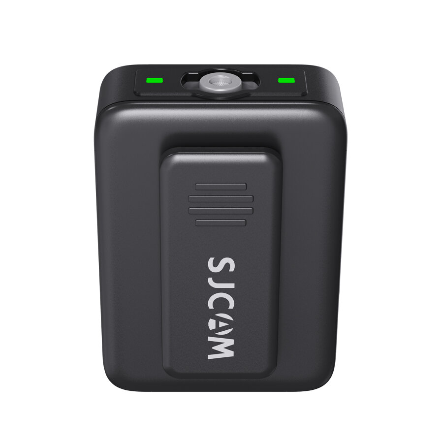 SJCAM M1 Profesyonel Kablosuz Yaka Mikrofonu (1TX  + 1 RX) 100dB Tek Vericili Gürültü Engelleyici (SNR) LCD Ekran - 8