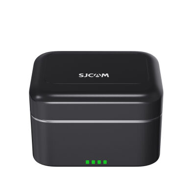 SJCAM M1 Profesyonel Kablosuz Yaka Mikrofonu (2TX  + 1 RX) 100dB Çift Vericili Gürültü Engelleyici (SNR) LCD Ekran - 5