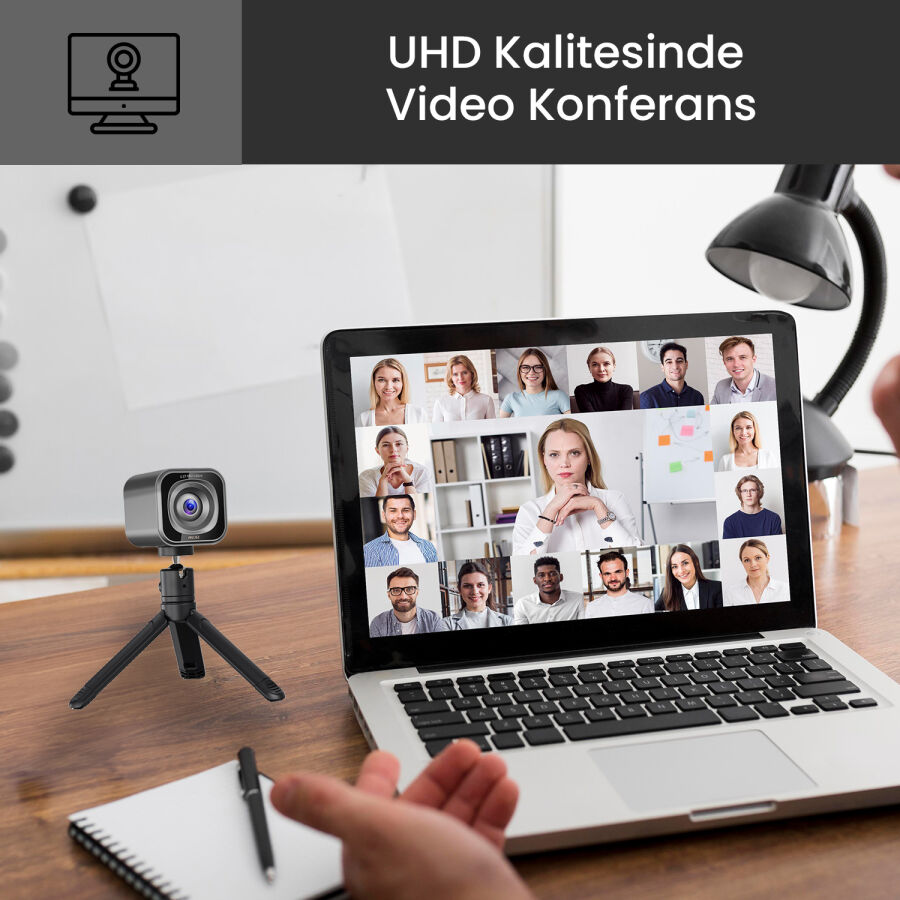 SJCAM M2 4K 12MP Webcam Kamerası F2.0 Lens Adaptif Parlaklık ve CMOS Sensör - 7