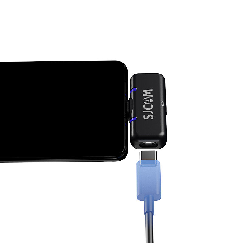 SJCAM M3 Kablosuz Yaka Mikrofonu (2TX  + 1 RX) Type-C 120dB Gürültü Engelleyici (SNR) 135 Metre Menzil - 7