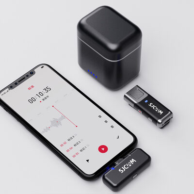 SJCAM M3 Kablosuz Yaka Mikrofonu (2TX  + 1 RX) Type-C 120dB Gürültü Engelleyici (SNR) 135 Metre Menzil - 8