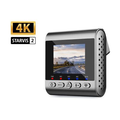 SJCAM M60 4K HDR Sony Starvis 2 Sensörlü Wi-Fi GPS'li Araç Kamerası