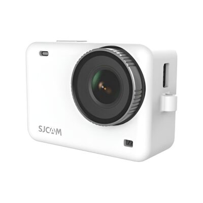SJCAM SJ10 Aksiyon Kamera Serisi için Koruyucu Silikon Kılıf Beyaz - 4