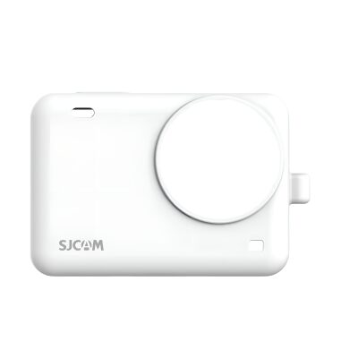 SJCAM SJ10 Aksiyon Kamera Serisi için Koruyucu Silikon Kılıf Beyaz - 1