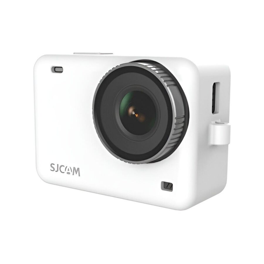 SJCAM SJ10 Aksiyon Kamera Serisi için Koruyucu Silikon Kılıf Beyaz - 4