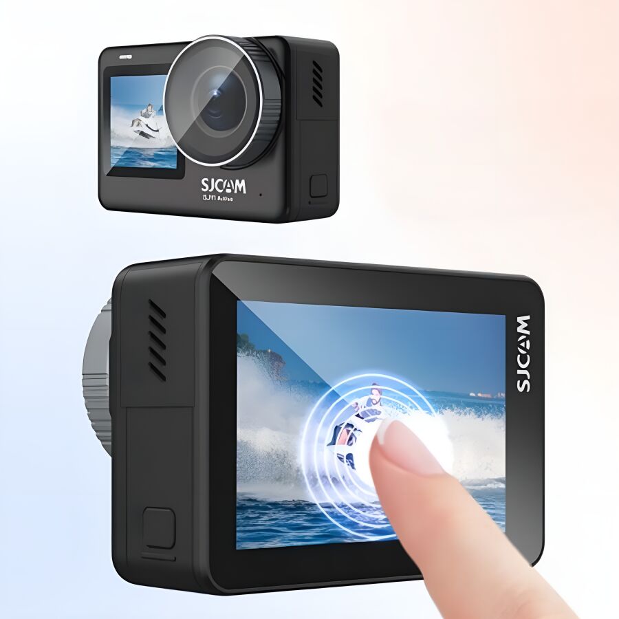 SJCAM SJ11 Active Dual Screen 4K UHD Aksiyon Kamerası Siyah - 2