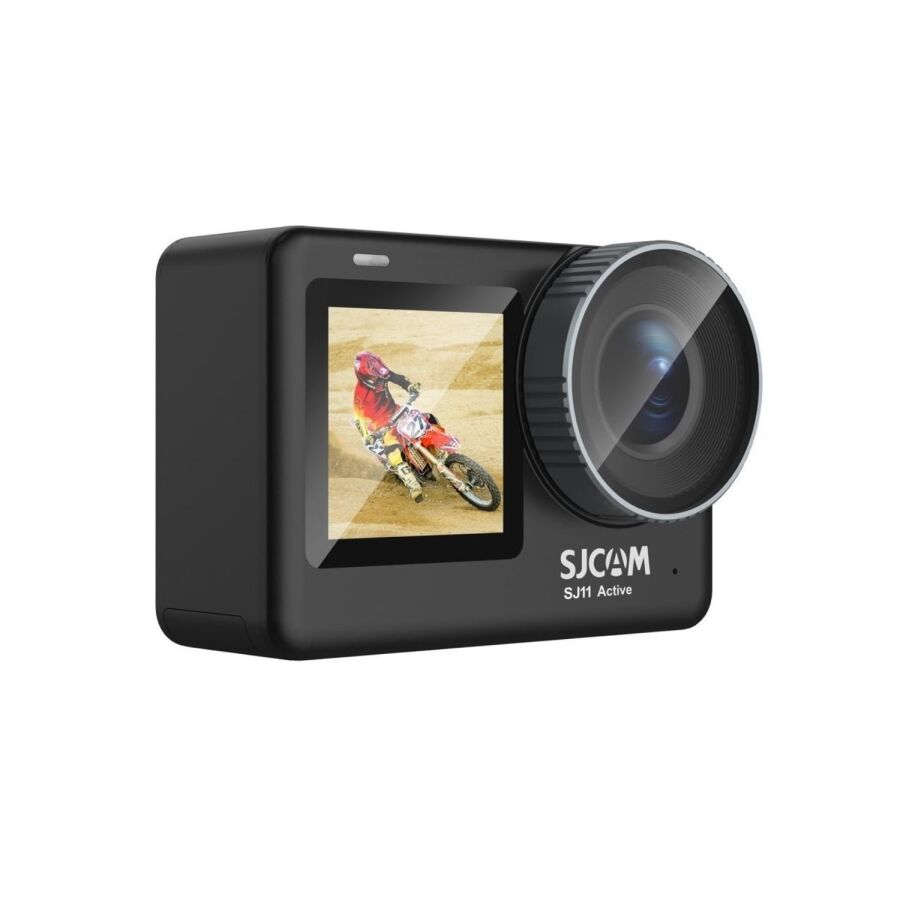 SJCAM SJ11 Active Dual Screen 4K UHD Aksiyon Kamerası Siyah - 1