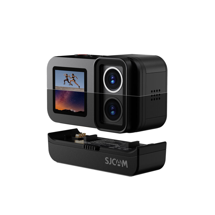 SJCAM SJ20 Batarya 1050mAh Şarj Edilebilir Lityum Pil Uyumlu Yedek Batarya - 3