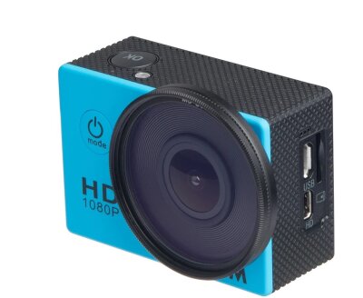 SJCAM SJ4000 Aksiyon Kamera Serisi için Koruma Kapaklı Çizilmez MC UV 40.5mm Lens - 8