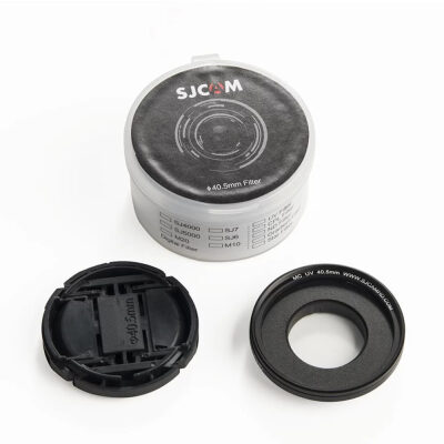 SJCAM SJ4000 Aksiyon Kamera Serisi için Koruma Kapaklı Çizilmez MC UV 40.5mm Lens - 6