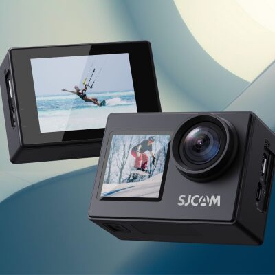 SJCAM SJ4000 Dual Screen WiFi 4K Aksiyon Kamerası Siyah - 4