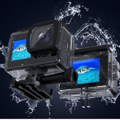 SJCAM SJ4000 Dual Screen WiFi 4K Aksiyon Kamerası Siyah - 5