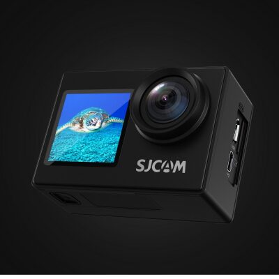SJCAM SJ4000 Dual Screen WiFi 4K Aksiyon Kamerası Siyah - 6