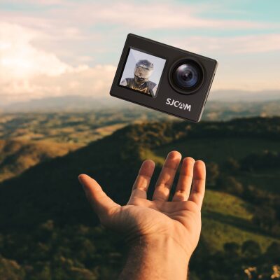 SJCAM SJ4000 Dual Screen WiFi 4K Aksiyon Kamerası Siyah - 3