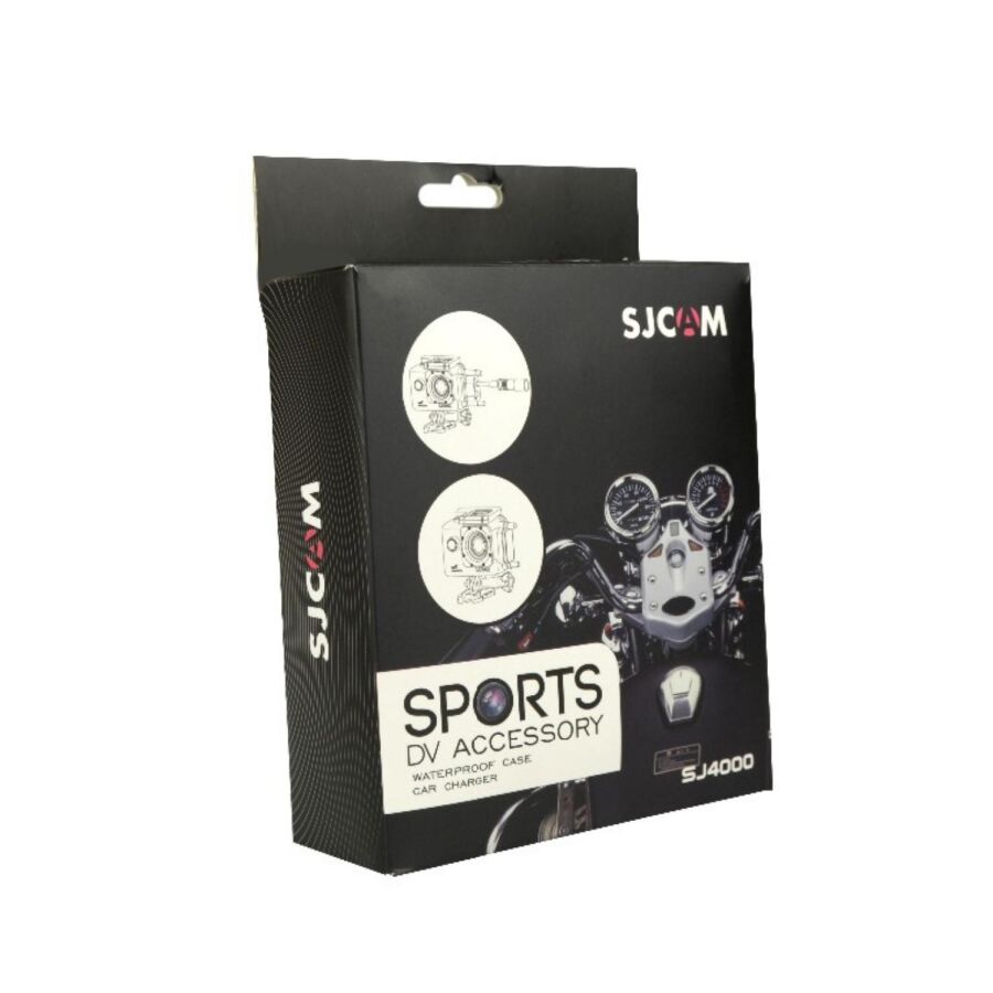 SJCAM SJ4000 Motosiklet Şarjı ve Su Geçirmez Housing Kılıf - 4