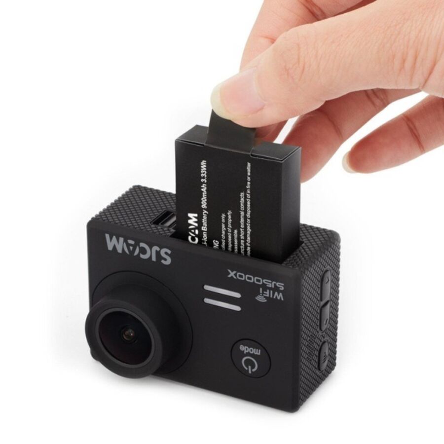 SJCAM SJ4000 SJ5000 M10 Aksiyon Kamera Yedek Bataryası - 4