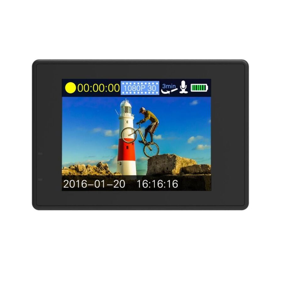 SJCAM SJ4000 WiFi 4K Aksiyon Kamerası Gümüş - 4