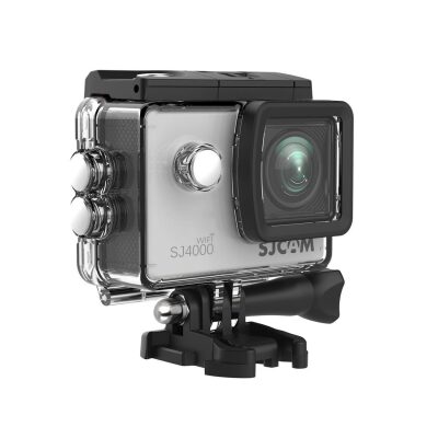 SJCAM SJ4000 WiFi 4K Aksiyon Kamerası Gümüş - 5