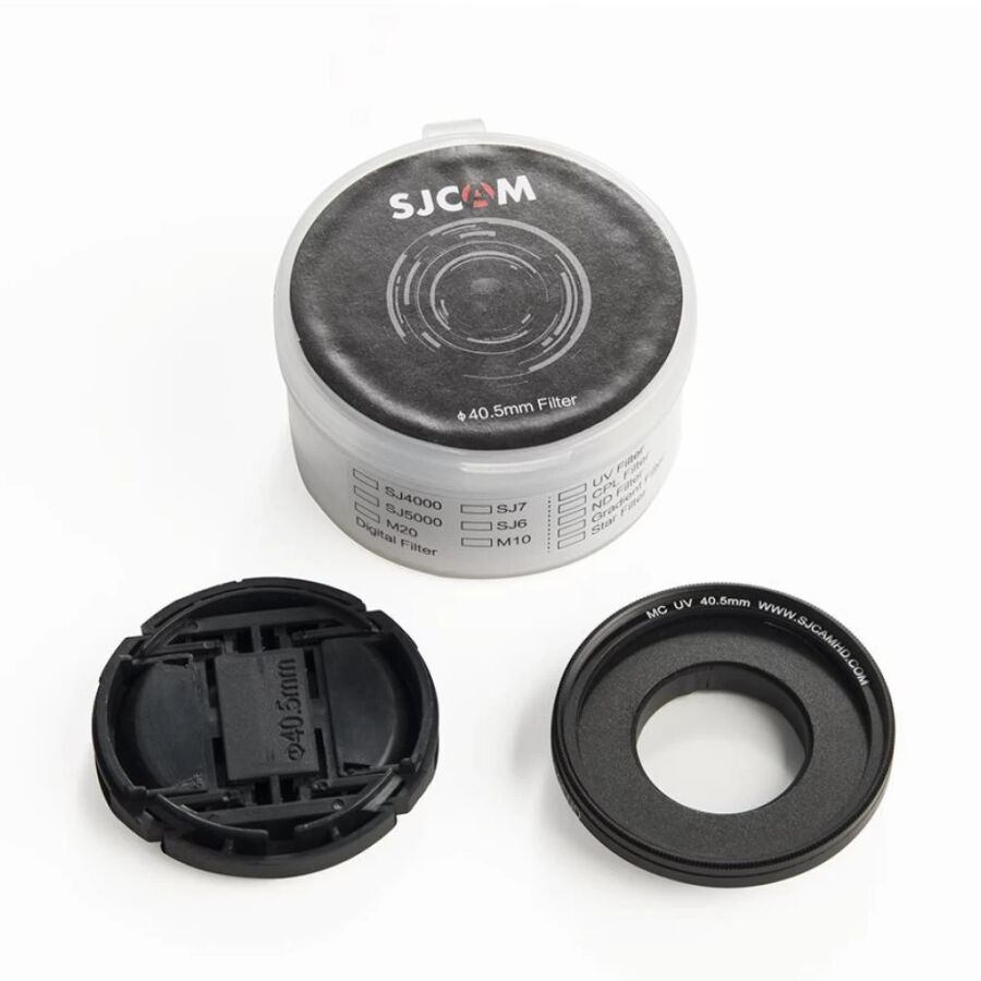 SJCAM SJ5000 Aksiyon Kamerası için Koruma Kapaklı Çizilmez MC UV 40.5mm Lens - 6