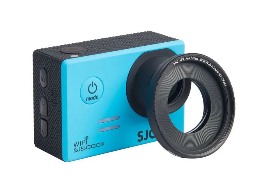 SJCAM SJ5000 Aksiyon Kamerası için Koruma Kapaklı Çizilmez MC UV 40.5mm Lens - 8