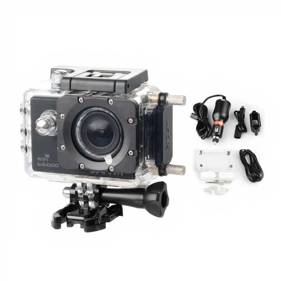 SJCAM SJ5000 Motosiklet Şarjı ve Su Geçirmez Housing Kılıf - 2