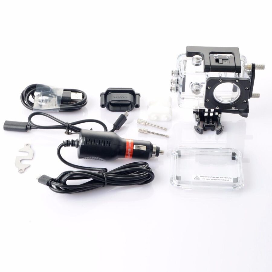 SJCAM SJ5000 Motosiklet Şarjı ve Su Geçirmez Housing Kılıf - 3