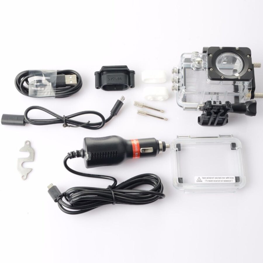 SJCAM SJ5000 Motosiklet Şarjı ve Su Geçirmez Housing Kılıf - 4