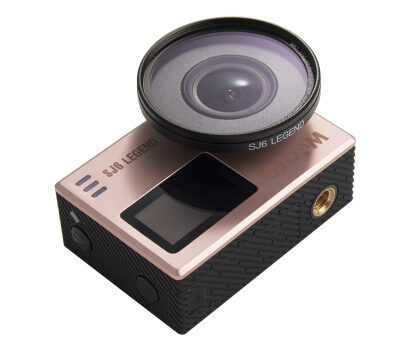 SJCAM SJ6 Aksiyon Kamerası için Koruma Kapaklı Çizilmez MC UV 40.5mm Lens - 4