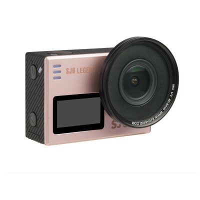 SJCAM SJ6 Aksiyon Kamerası için Koruma Kapaklı Çizilmez MC UV 40.5mm Lens - 1